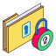 Folder Data Secure icon