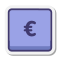 chiave dell'euro icon