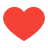 color style gebrochenes herz icon