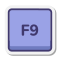 f9-Taste icon