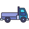 external-Mini-Truck-transportation-obivous-color-kerismaker icon
