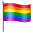 bandera del arcoiris icon