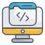 web coding icon