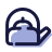 pulsar color style camping kettle icon