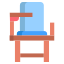 Wooden School Chair icon