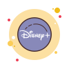 bubbles style disney plus icon