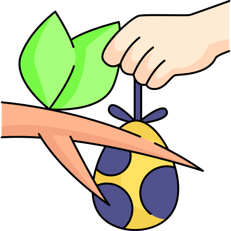 easter tree icon