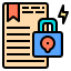 secured file icon
