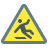 地板湿滑标志 icon