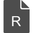 R File icon