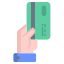 external-Hand-Holding-Card-business-icongeek26-flat-icongeek26 icon