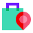 Einkaufszentrum-Lage icon