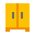 color pixels style wardrobe icon