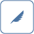 gefüllte feder icon