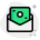 cash in envelope icon