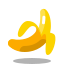 皮をむいたバナナ icon