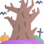 hounted tree icon