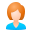 User Female Skin Type 1 icon