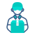 delivery man icon