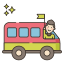 Bus de tournée icon