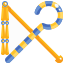 crook and flail icon