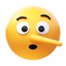 3d fluency style lying face icon