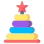 toy pyramid icon