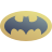 deco color style batman icon
