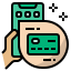 smartphone pay icon