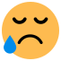 crying emoji icon