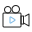 video camera icon