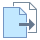 office m style one page down icon