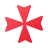 croce di malta icon