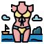 Swimwear icon