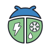 insecto de lluvia icon