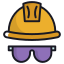 Casco di sicurezza icon