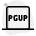 page up key icon