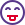 Buck teeth nerd face emoticon with stereotype expression icon