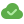 softteal color style cloud done icon