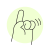 거품 손가락 icon