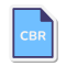 stickers style cbr icon