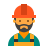 pele de barba de trabalhador tipo 3 icon