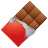 barre-de-chocolat-emoji icon