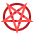 Pentagram Devil icon