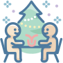 Christmas tree icon