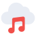 Музыкальное облако icon