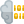 Basic binary programming with AI mind isolated on a white background icon