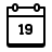 badges style 달력 (19) icon