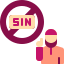 Sin icon