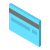 isometric color style bank karte rückseite icon